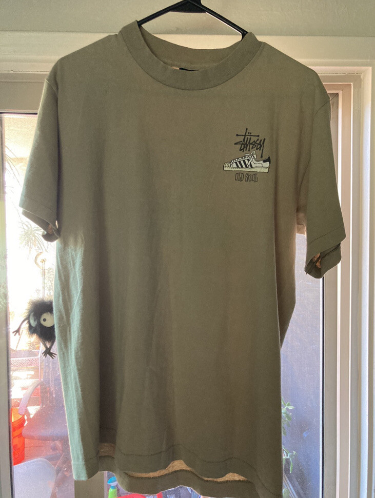 Vintage Single Stitch Stussy Tee Old Skool School Flavor Adidas
