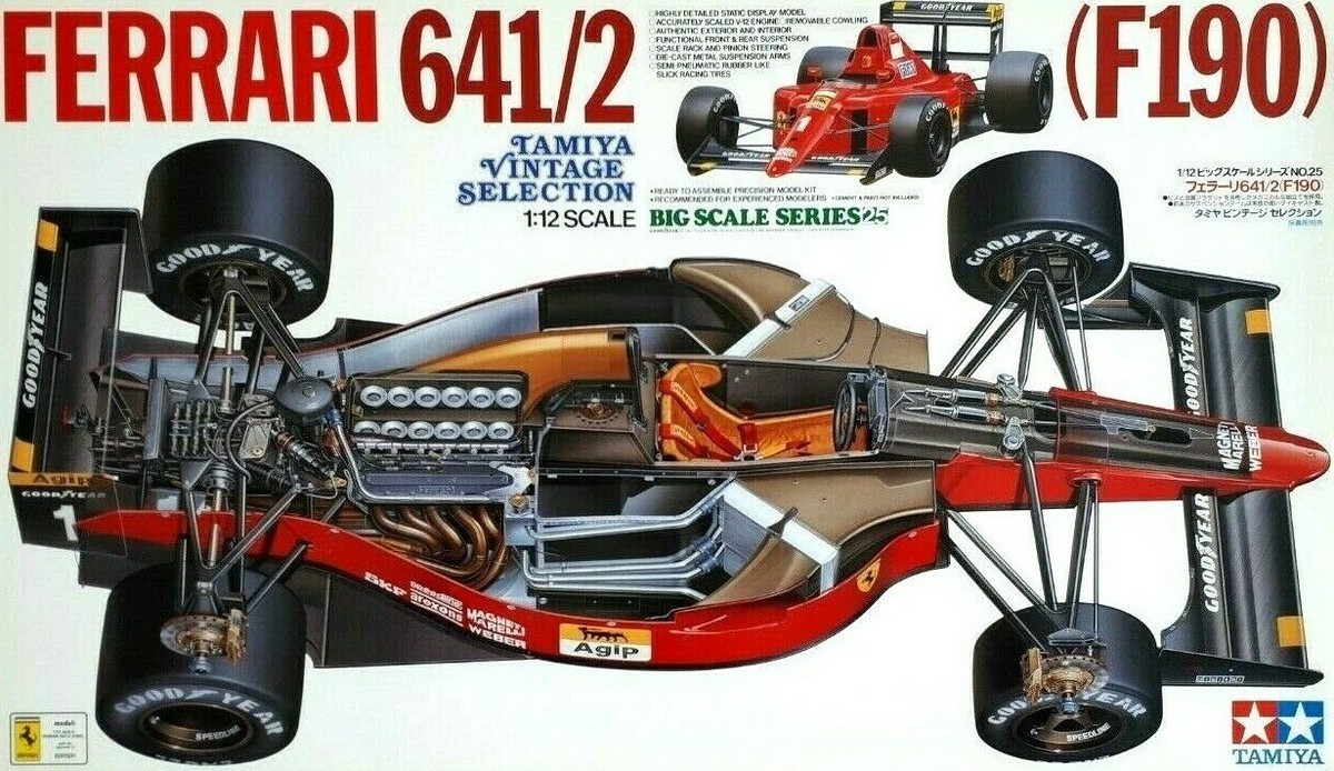 1/12フェラーリ641/2(F190) Ferrari 641/2 F190 in 1:12 scale | Rare