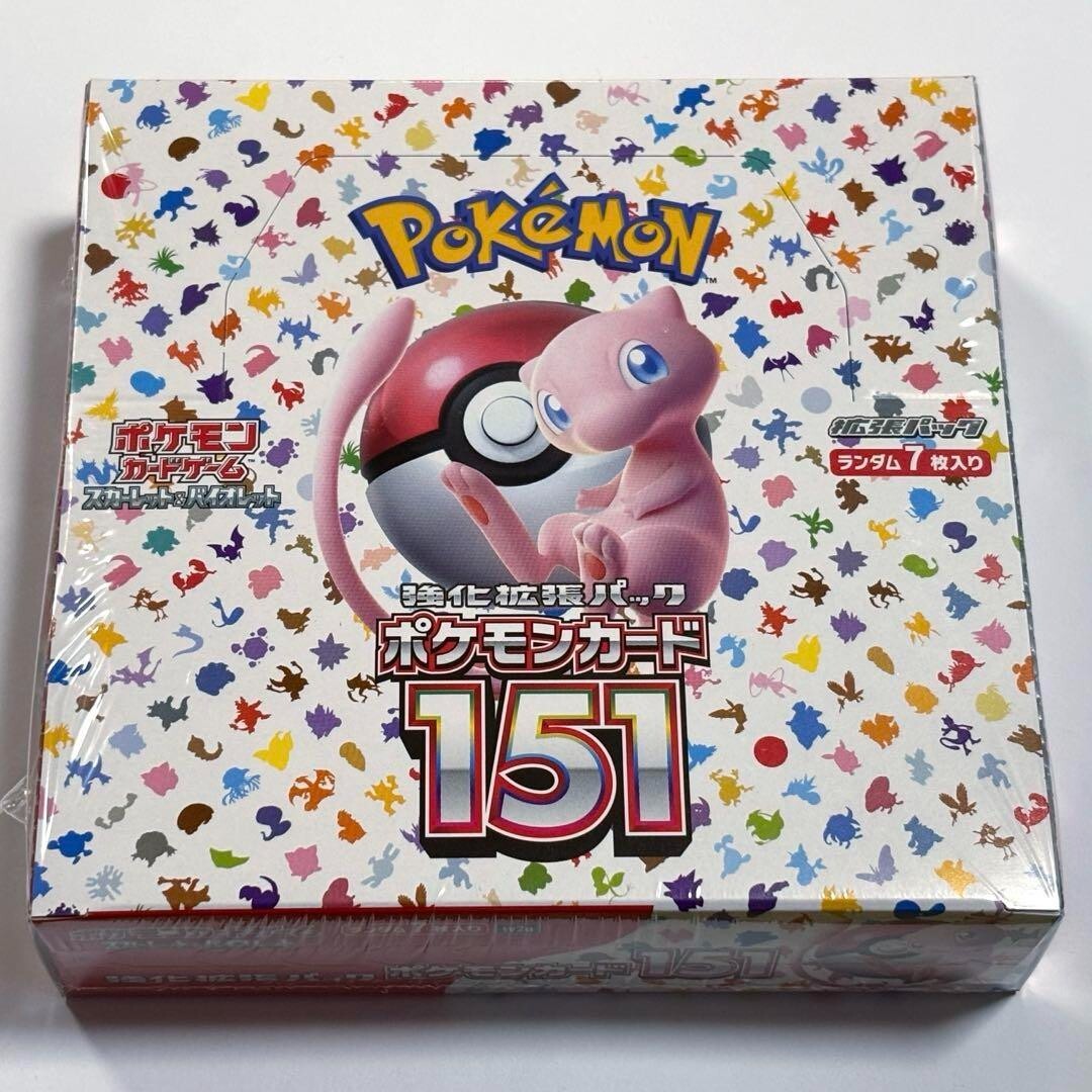 ポケモンカード151 ボックス ポケカ 151 1BOX Pokemon TCG 151 Booster