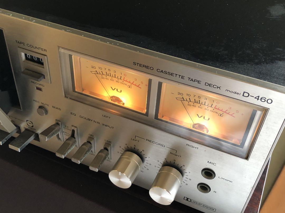 HITACHI] Lo-D Stereo Cassette Deck D-460 | eBay