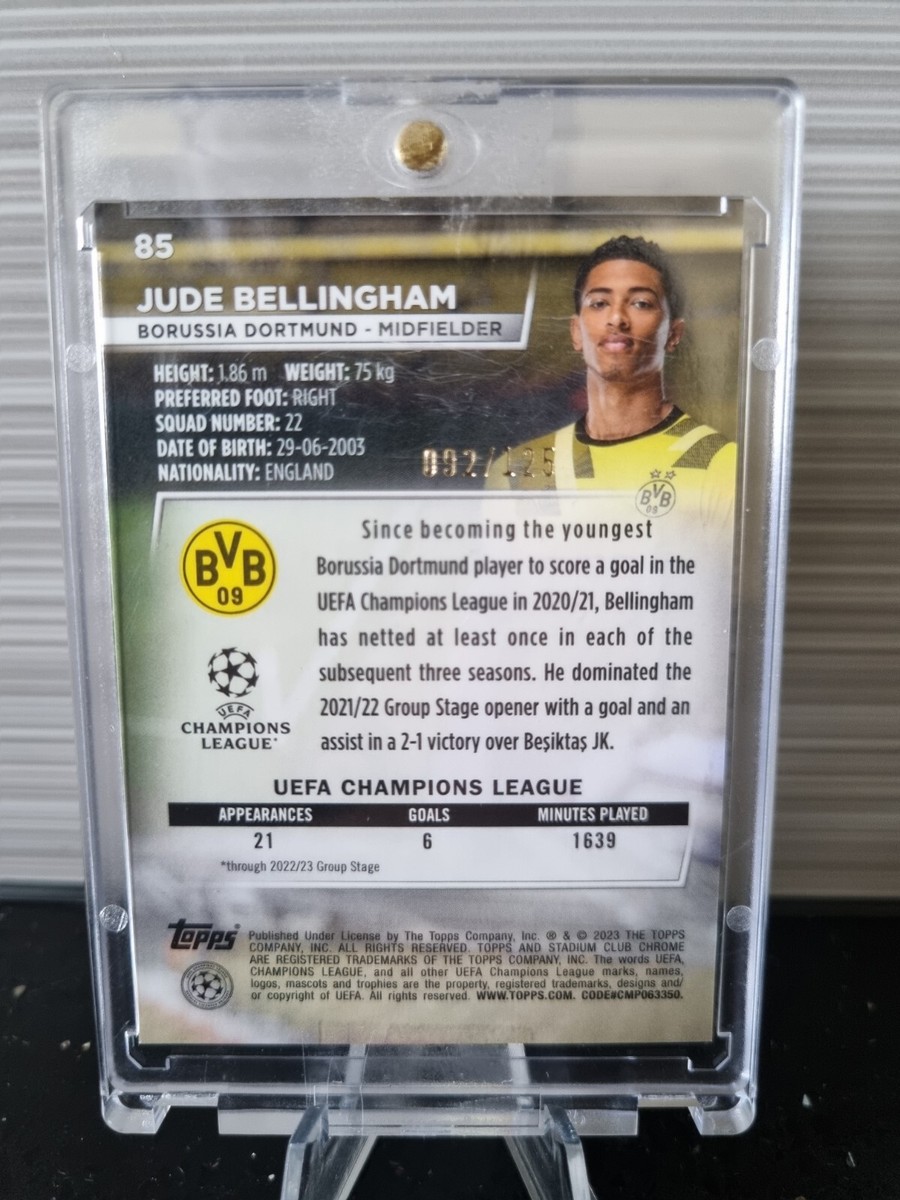 22-23 Topps Stadium BELLINGHAM 世界50枚限定 22-23 Topps Stadium