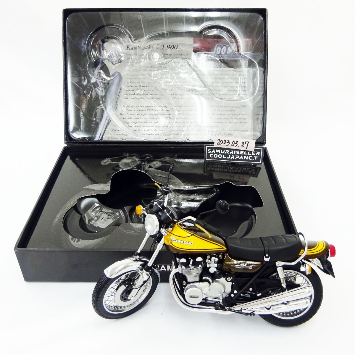Kawasaki Z1 900 1/12スケールミニチャンプス1972