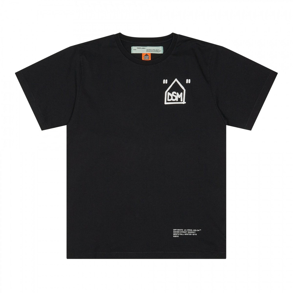 Off-White × Dover Street Market DSM Gradient Black T-Shirt XS
