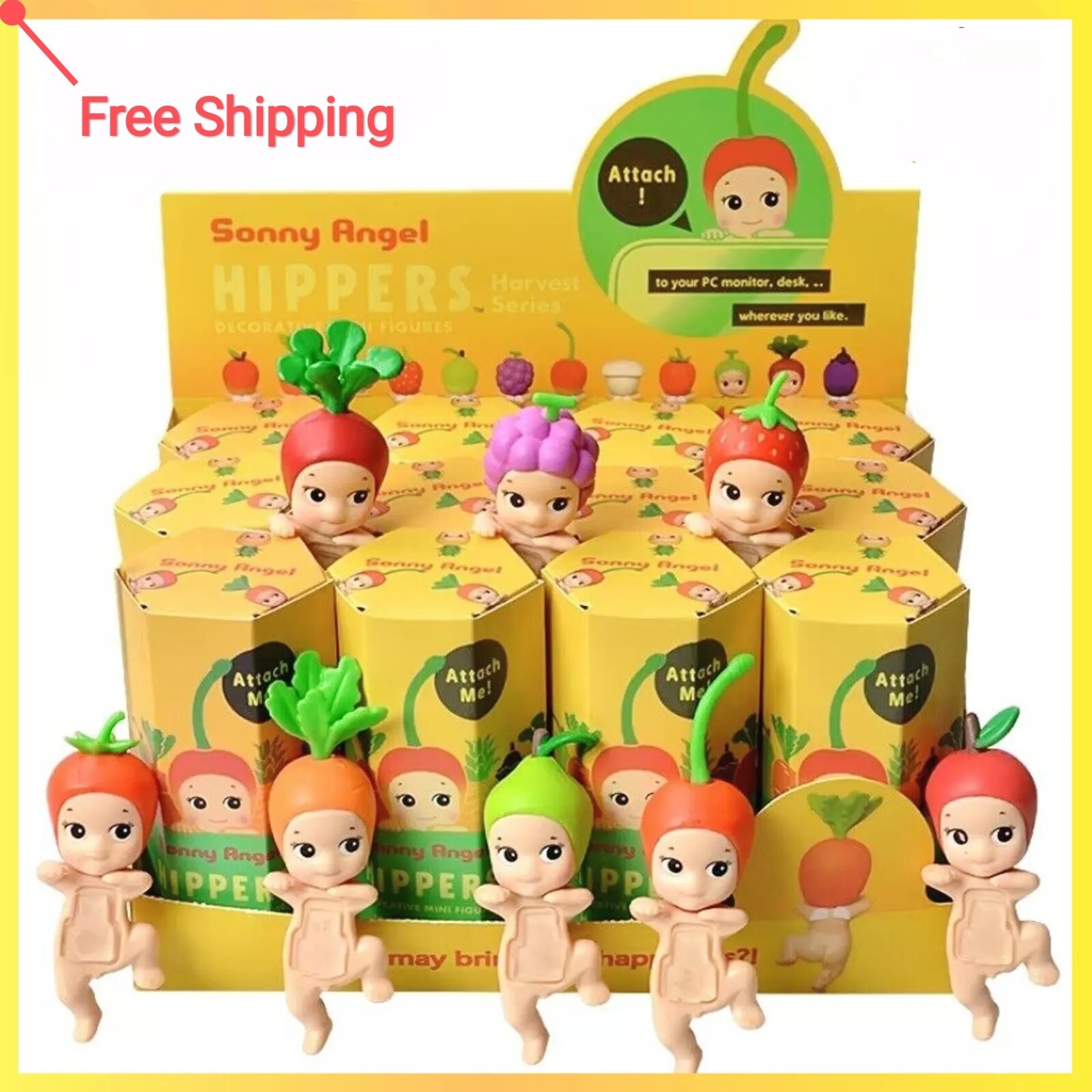 SonnyAngel 10個セット Hippers Harvest Series ソニーエンジェル