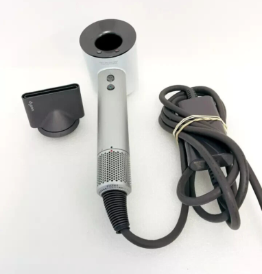 Dyson Supersonic Hair Dryer HD01 White/Silver plus Concentrator