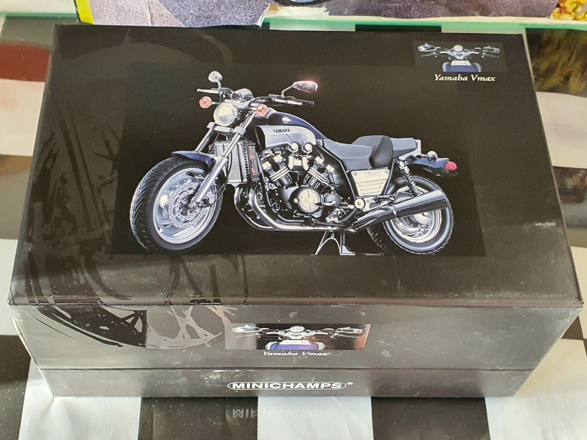 1:12 Yamaha V-Max 1200 1993 By Minichamps Blue 122 163700 | eBay
