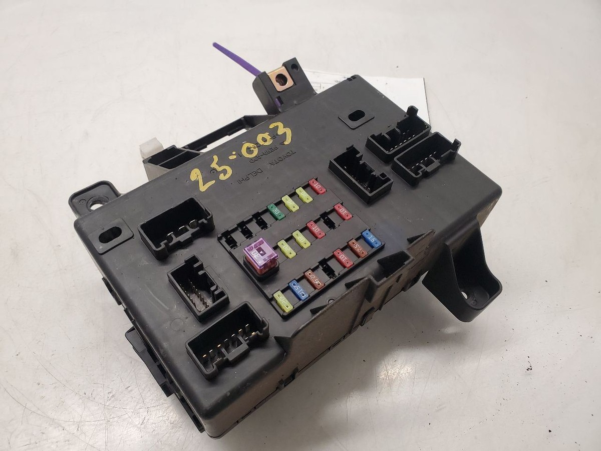 Toyota Tacoma, Fuse Box Cabin, 05-08, MT, 2WD, 5SPD, R155, 2TRFE