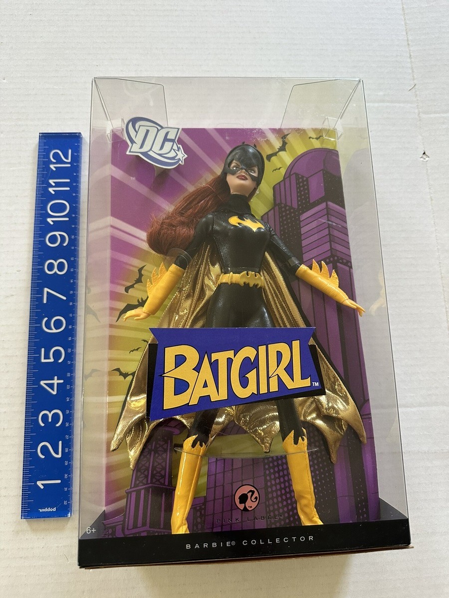 Batgirl 2008 Barbie Doll Pink Label Collector Edition L9630 New