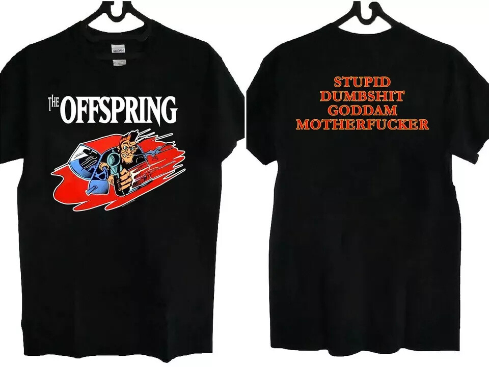 The Offspring Bad Habit Stupid Dumbshit Goddam Motherfcker T-Shirt