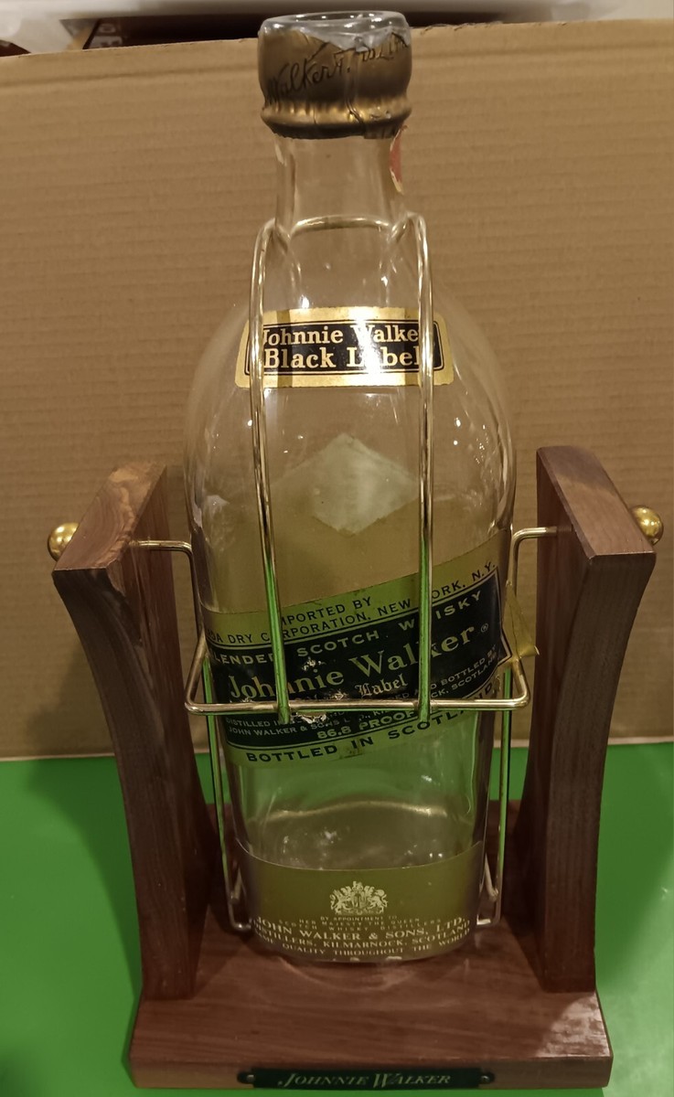 古いお酒 Johnnie Walker BLACK LABEL 未開栓品 鑑賞用 750ml×3本