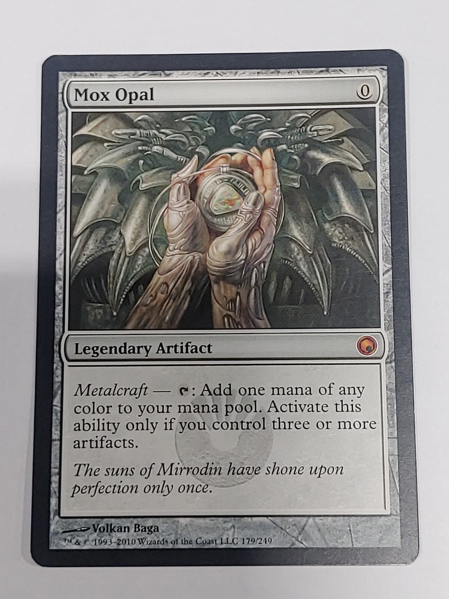 オパールのモックス 英語 MTG mox opal オパールのモックス mtg 英語版