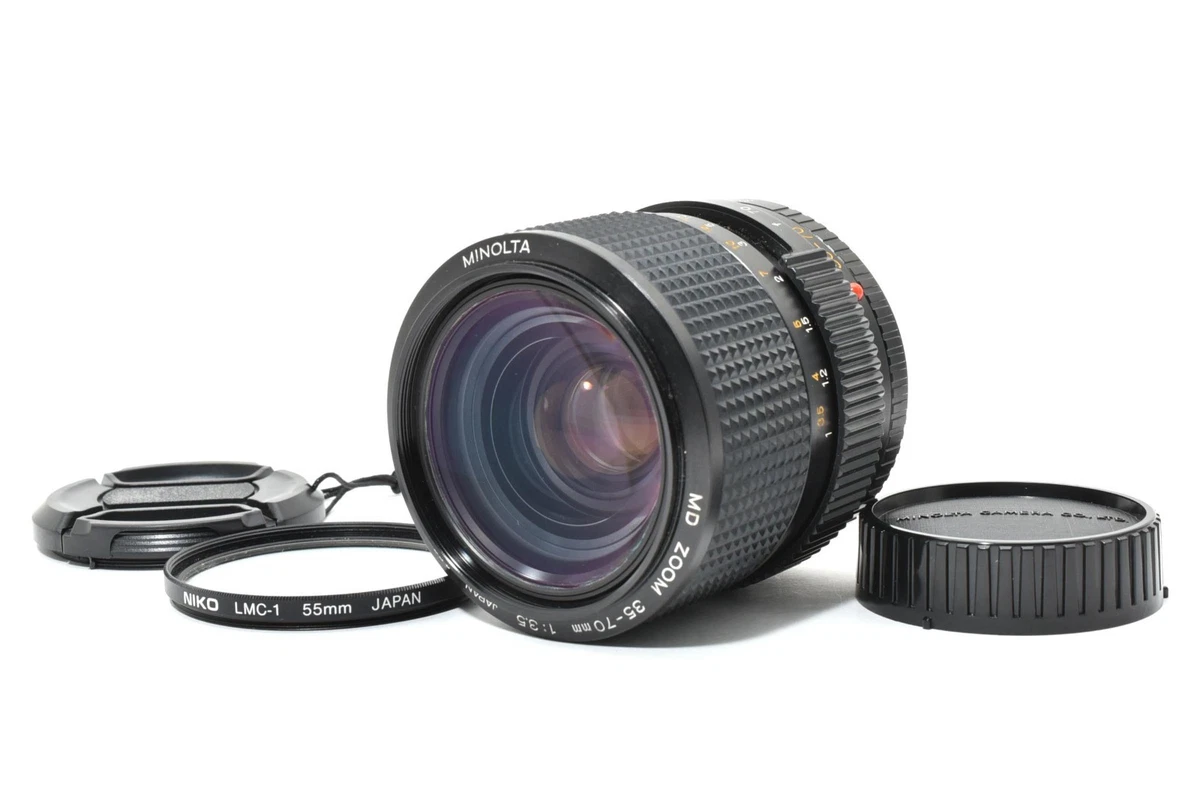 完動品】minolta XG-S / MD ZOOM ROKKOR 35-70 完動品】minolta XG-S