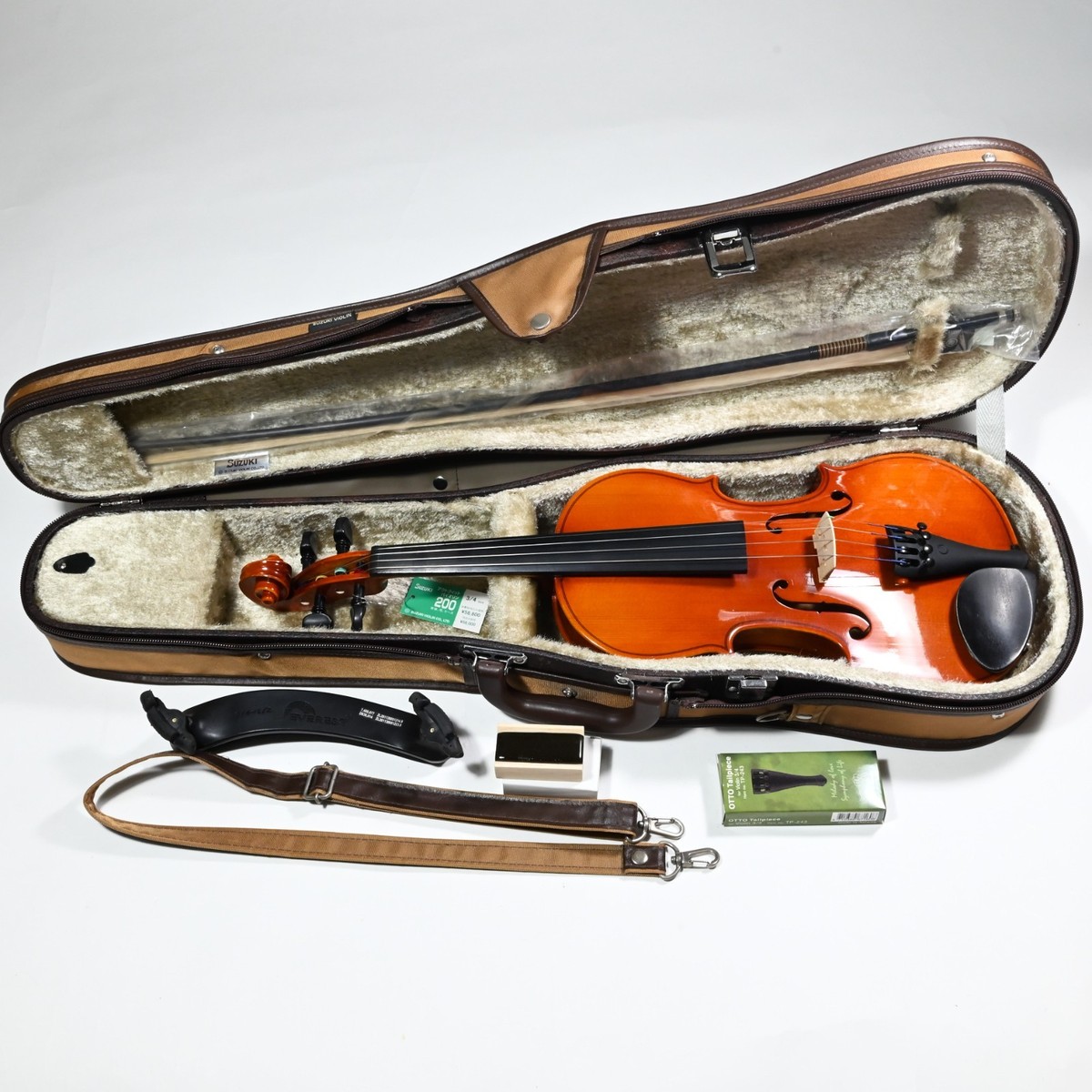suzuki バイオリン 4/4 本物 No.240 美品】SUZUKI バイオリン No.240 4