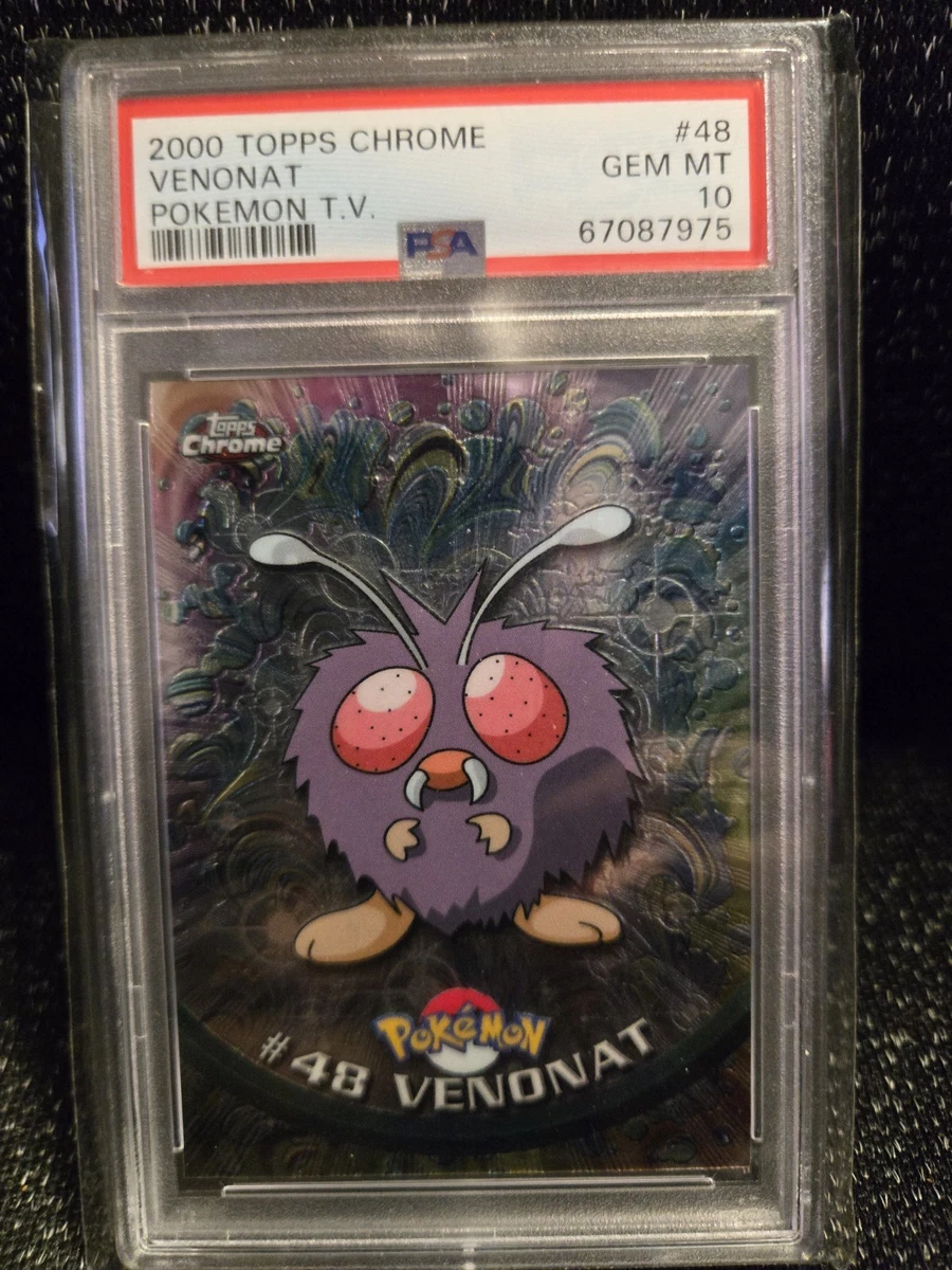 PSA8】ドククラゲ 英語 topps chrome POKEMON TV PSA8ドククラゲ 英語
