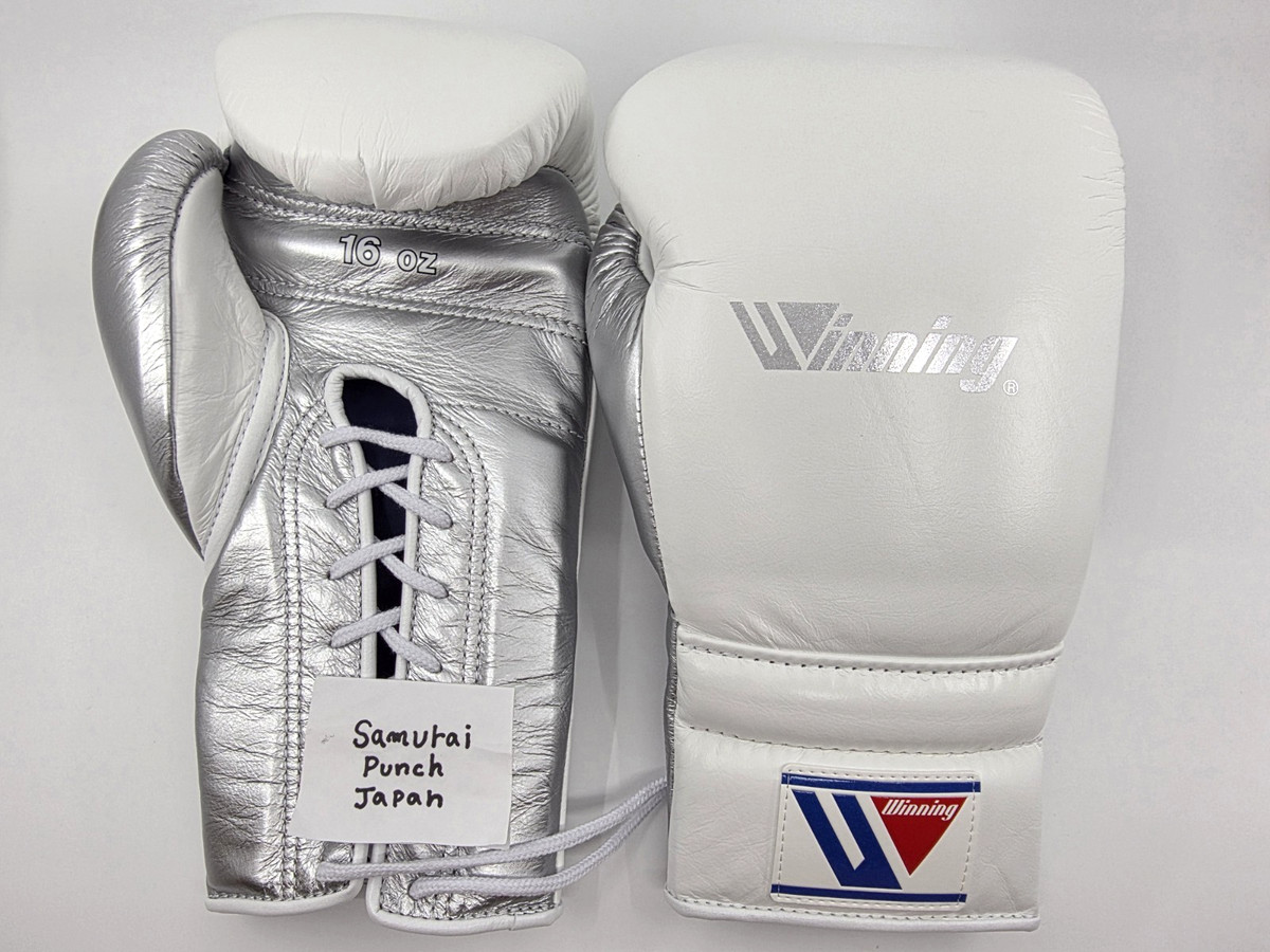 ウイニング ボクシンググローブ 14oz ホワイト白 新品未使用 Winning