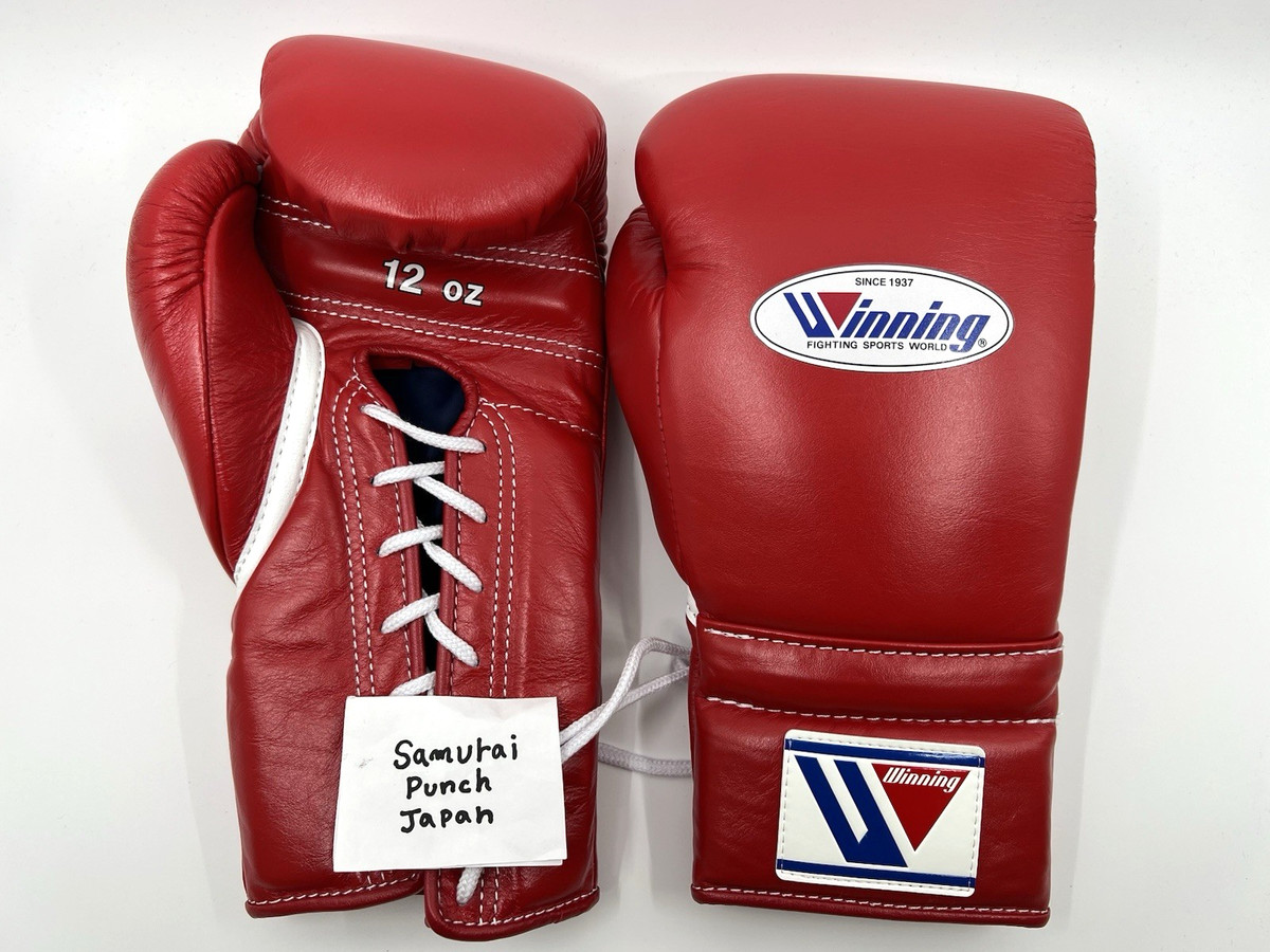ボクシング Winning boxing glove BLACK12oz RED8oz Winning boxing