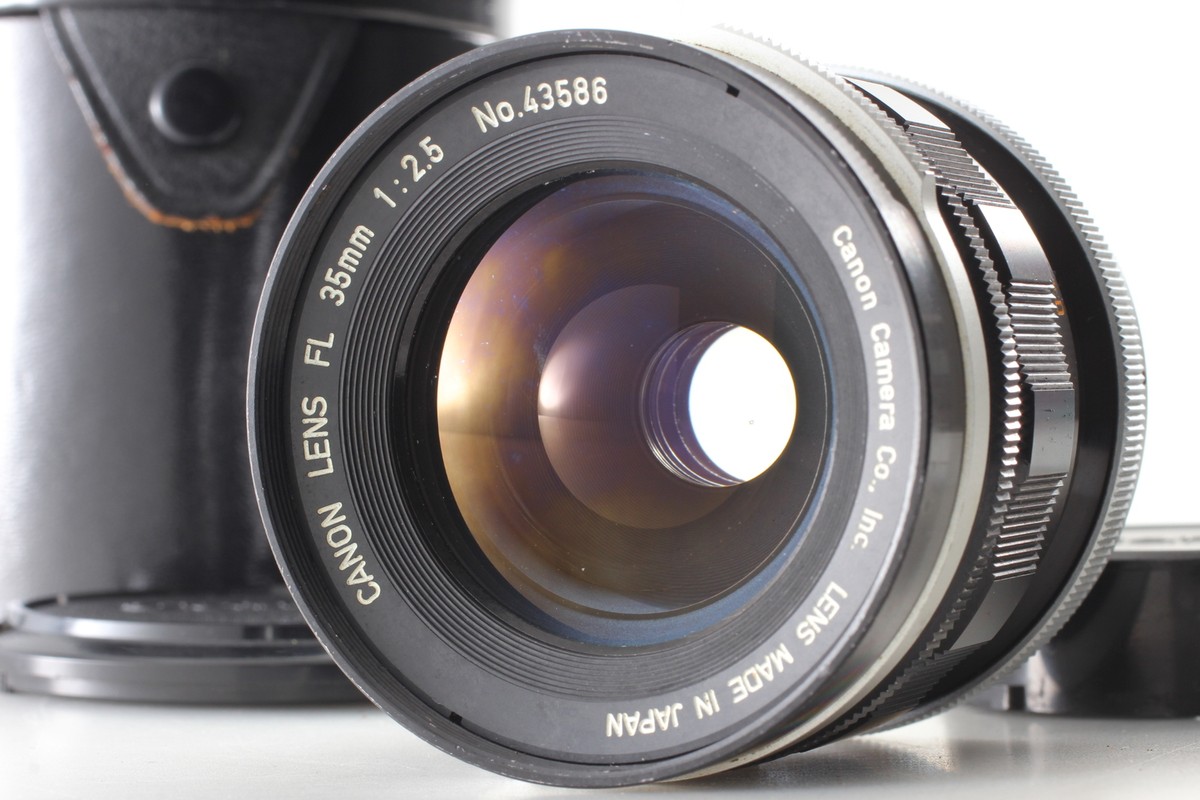 Canon LENS FL 35mm 1:3.5 26797 ケース付き 【公式通販】