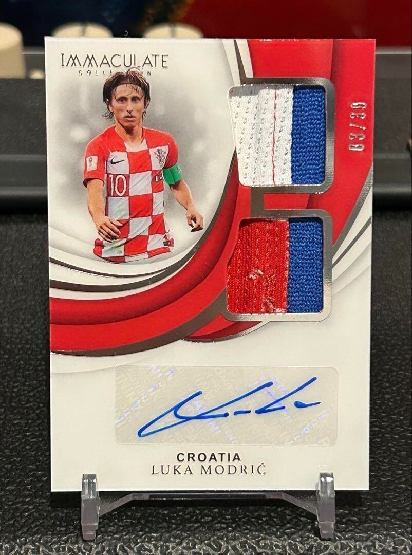 18-19 PANINI immaculate ラベッシ直筆サインパッチジャージ 18-19