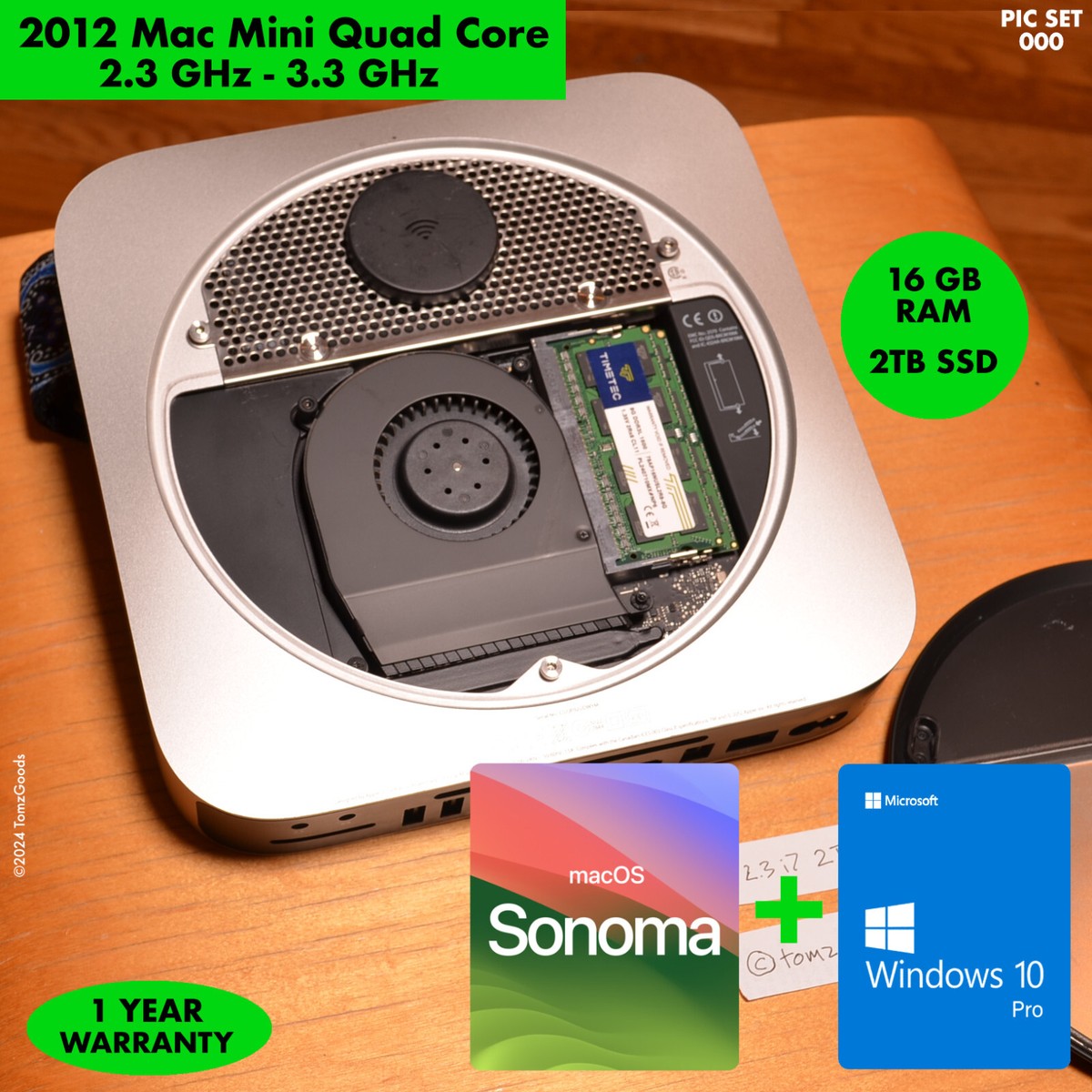 Late 2012 Mac Mac Mini Core I7 16gb Ram Macデスクトップ Mac Mini