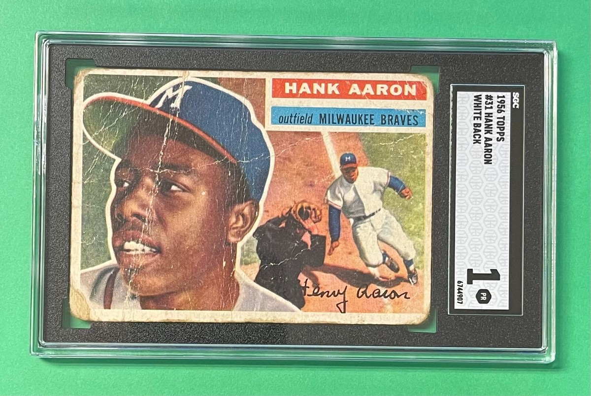 ゲームセンター・ゲームカード ANDY PAFKO 1956 TOPPS #312 PSA 8(OC