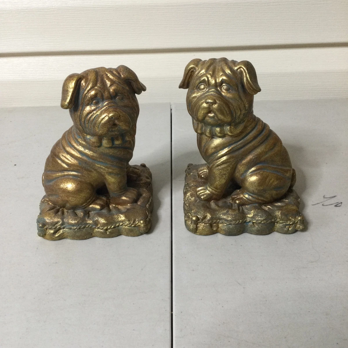銅細工 沙皮犬 犬 装飾品 工芸品 美術品 置物 沙皮狗