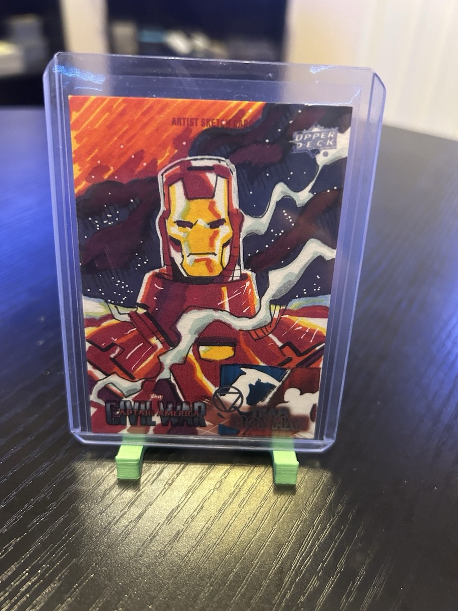 Upper Deck MARVEL アイアンマン スケッチカード 最新