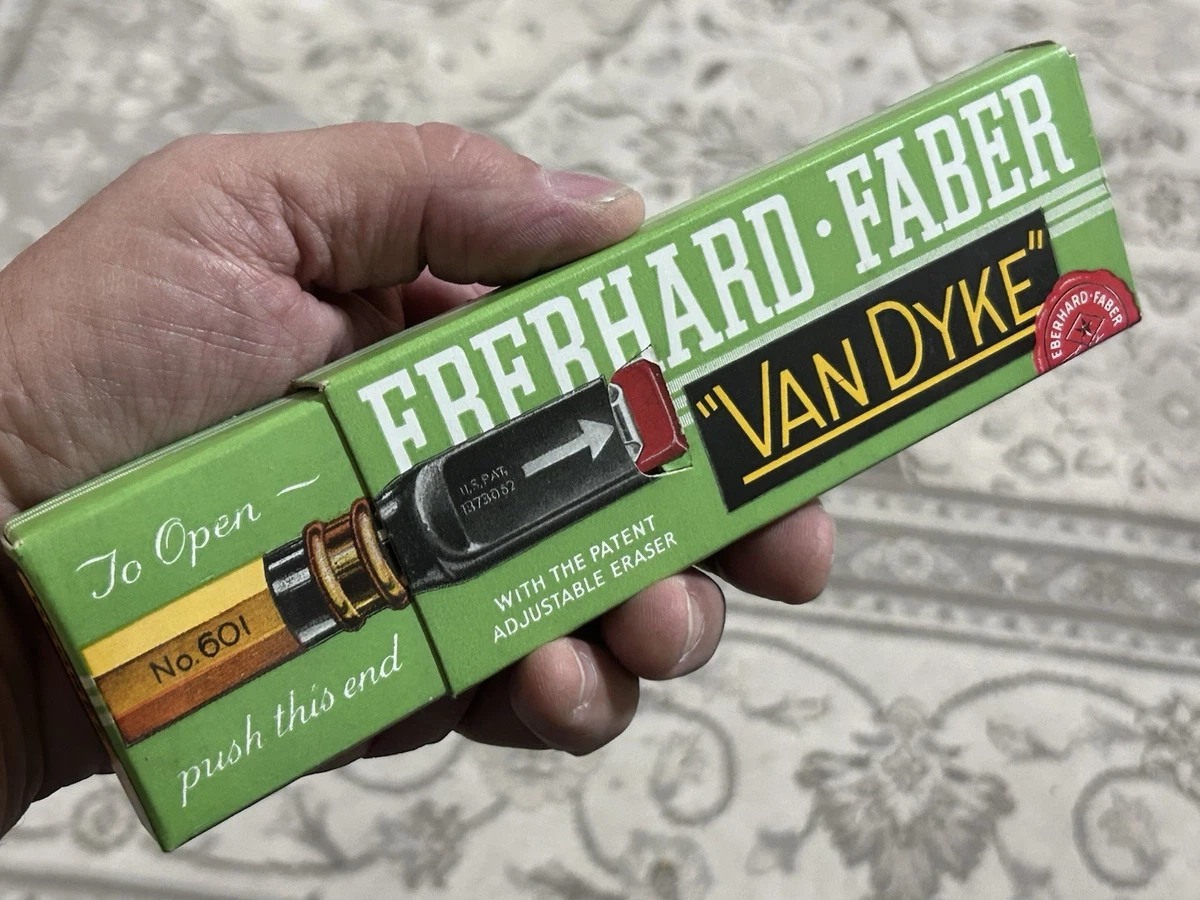 筆記具 EBERHARD FABER VAN DYKE 651 12 VINTAGE EBERHARD FABER PENCILS: