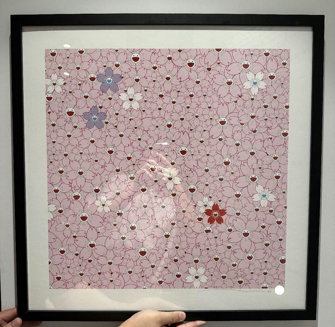 村上隆 ポスター 「Blue Life Force, 2012」(額装あり) 村上隆 ー