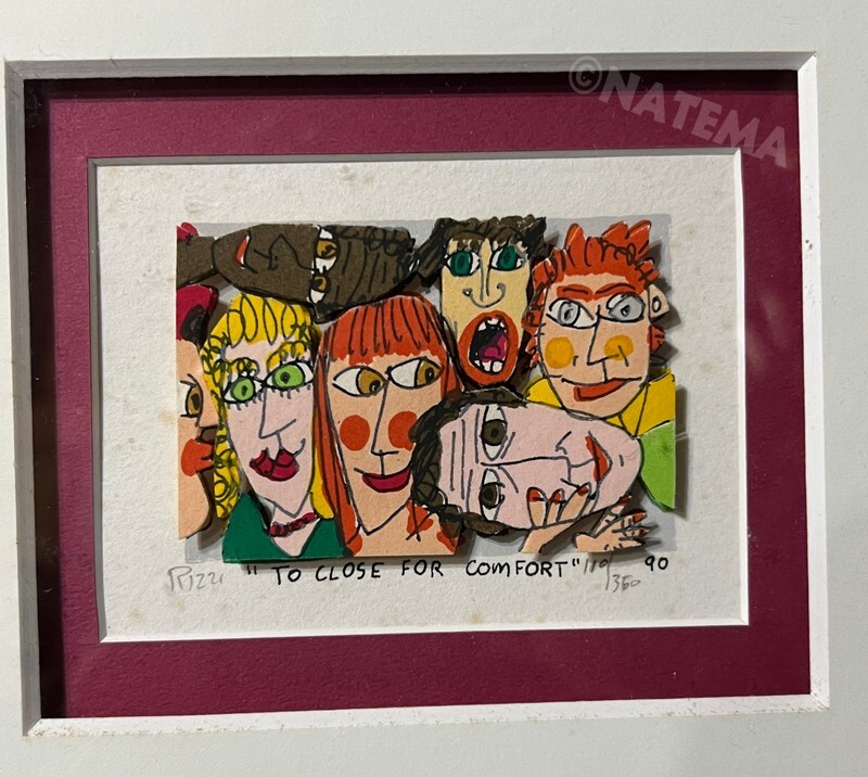 james rizzi ジェームス リジィ vintage ポスター ED150 james rizzi