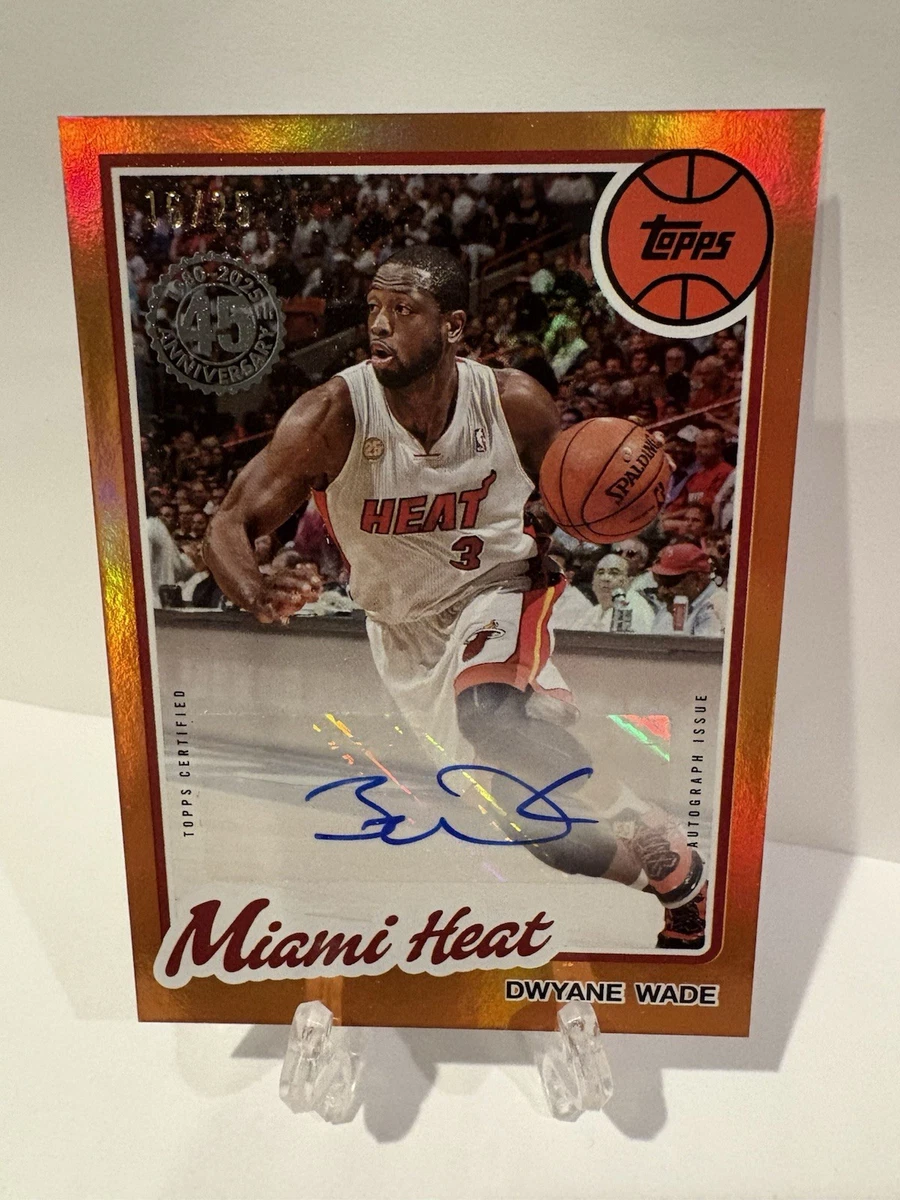 DWYANE WADE サイン AUTO 25枚限定 NBAカード DWYANE WADE サイン AUTO
