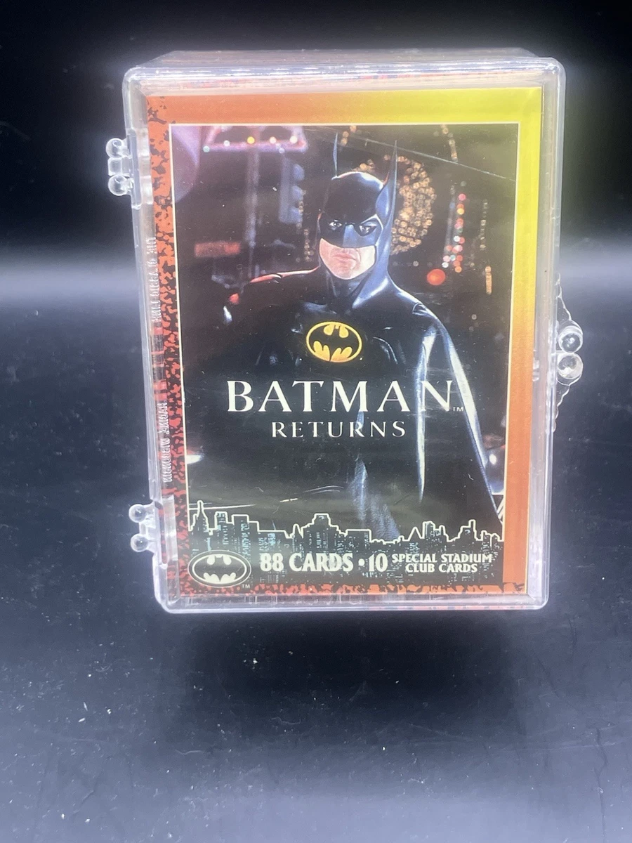 バッドマントランプ 1992 DC Topps Stadium Club Batman Returns