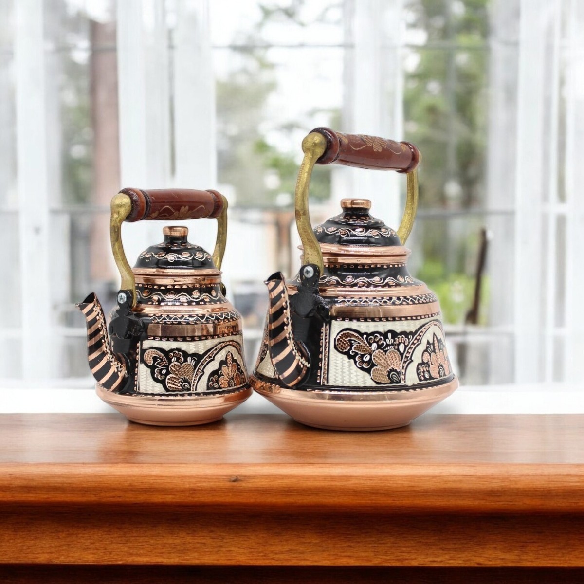 故宮精品網路商城- 大珍品 銅製 五子奪蓮 茶壺 酒壺 急須 茶道具