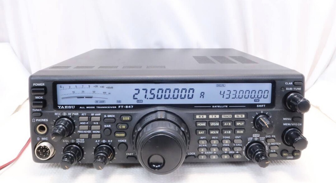 NZ] YAESU ヤエス 無線 FT-847 ALL MODE TRANSCEIVER オールモード