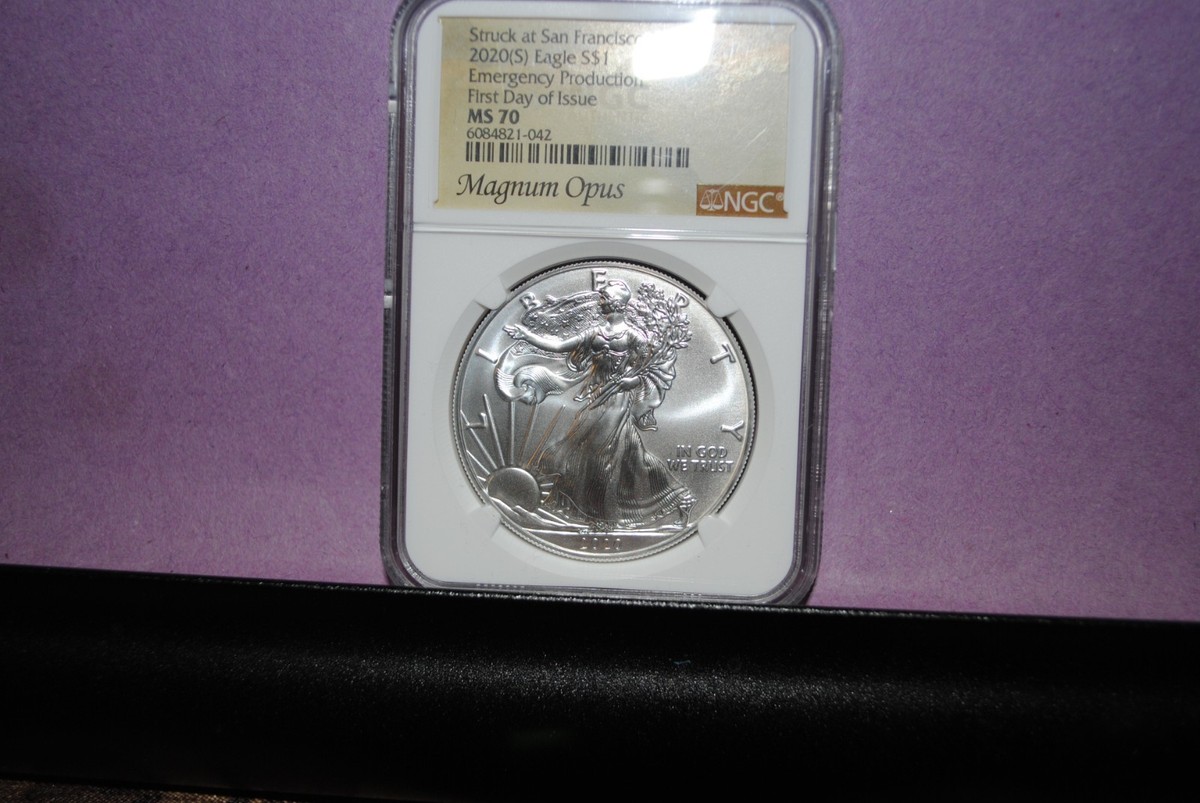 希少！イーグル銀貨 トランプ大統領 2020 PCGS MS70 楽天市場】【PCGS