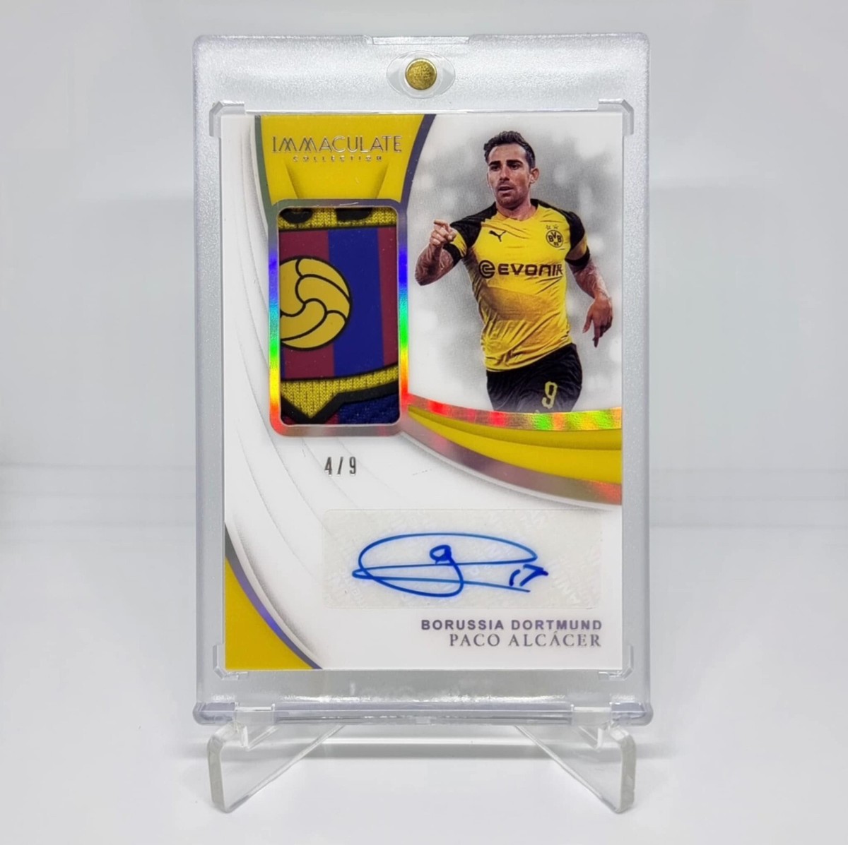 18-19 PANINI immaculate ラベッシ直筆サインパッチジャージ