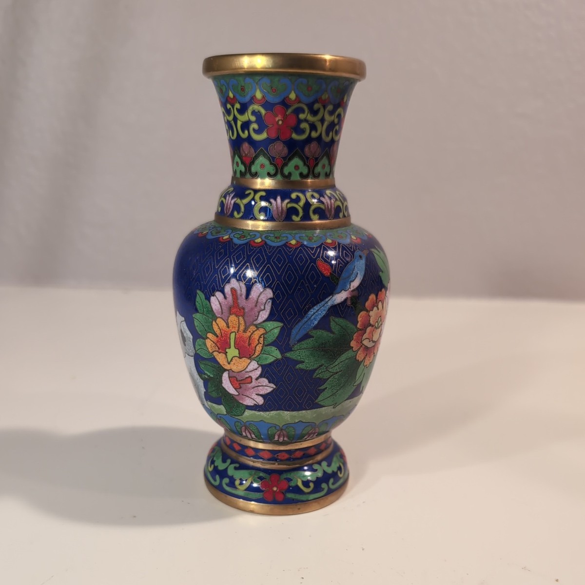 蠟型 青銅製 角型 瑞龍文 花瓶 二上元威 氏作 【公式通販】