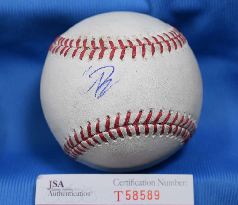 クリスブライアント Kris Bryant 直筆サインボール JSA証明書付