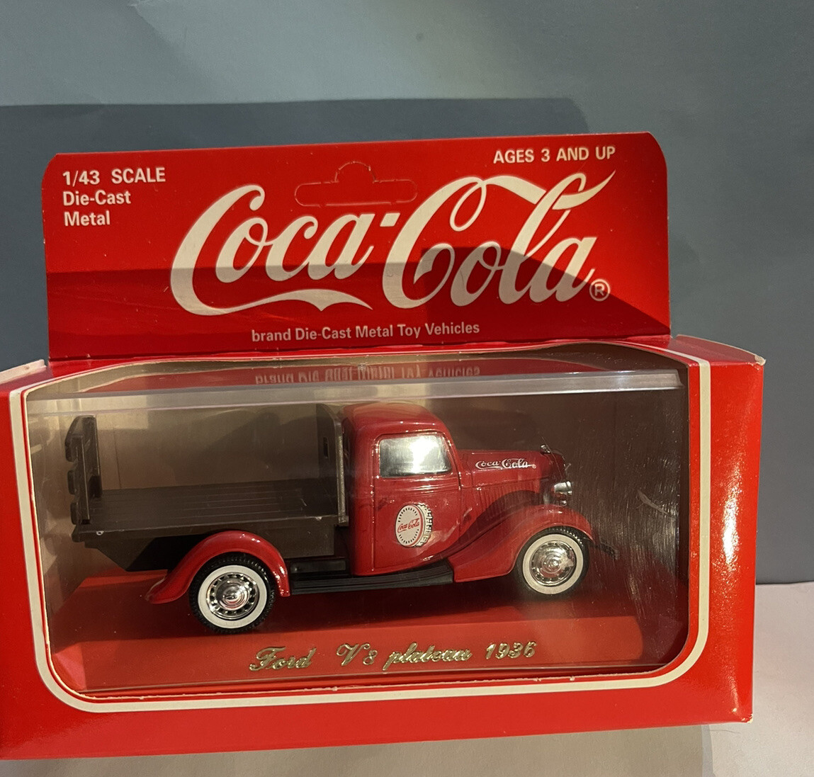 Coca-Cola Ford V8 全長約23㎝ SOLIDO社 フランス製 Coca-Cola Ford V8