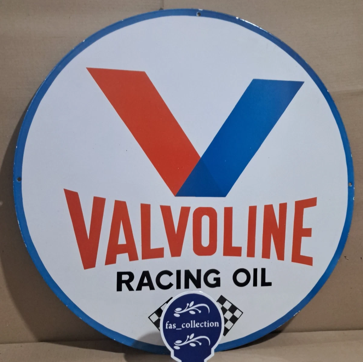 専用【Valvoline バルボリンオイル】ヴィンテージネオン時計付看板