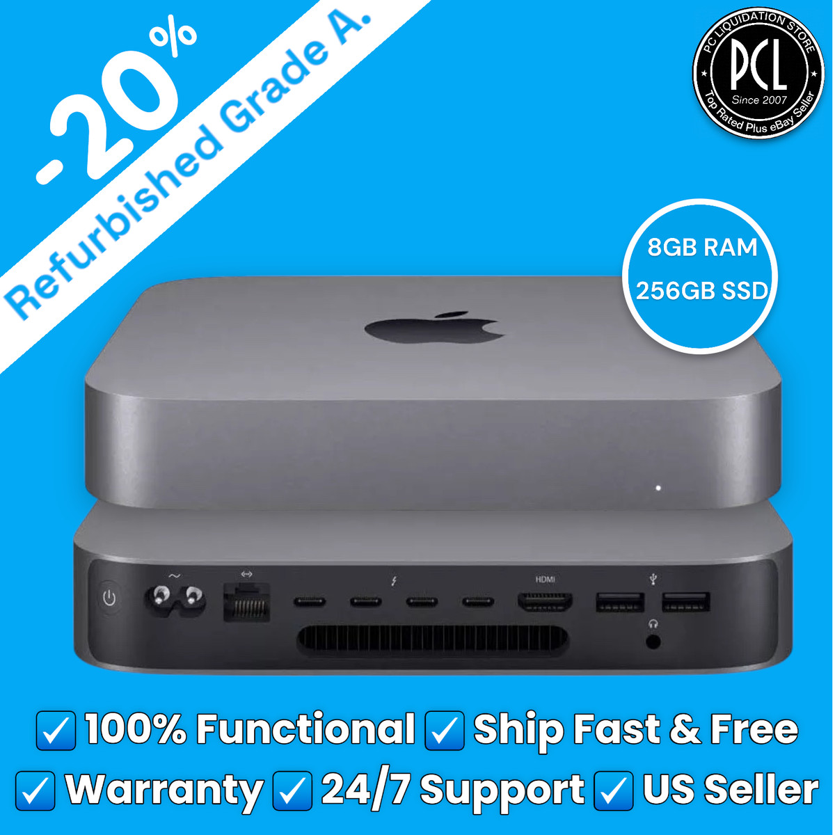 Mac mini 2018 インテル（メモリ32GBに増強済） 【公式通販】