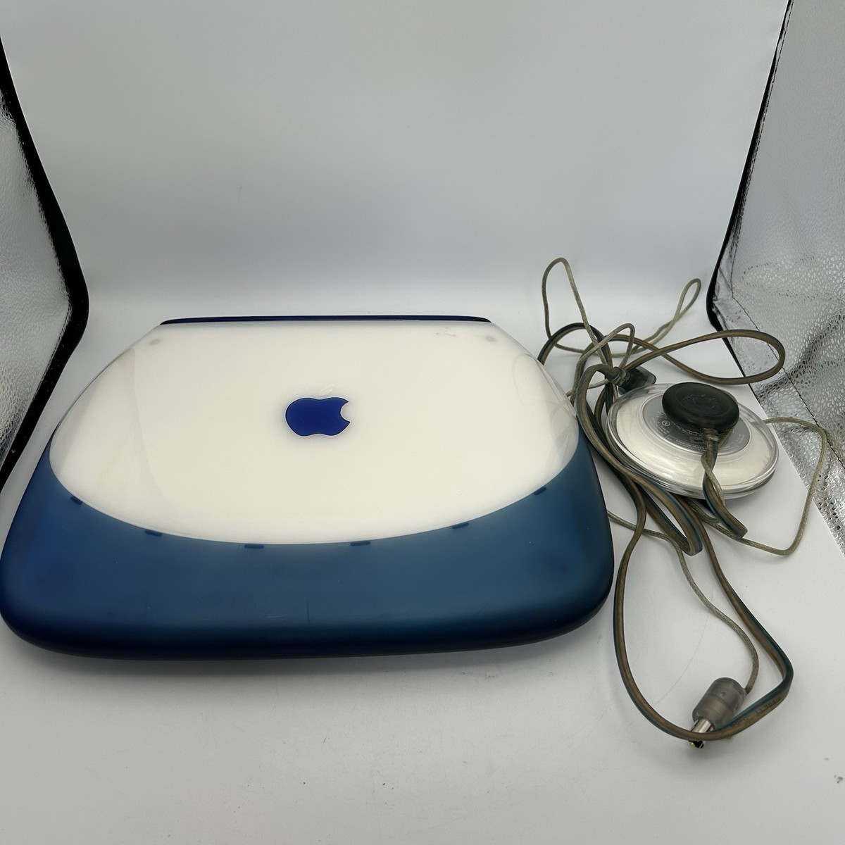 apple】 2001年製 当時物 ポスター iBook Ibook hi-res stock