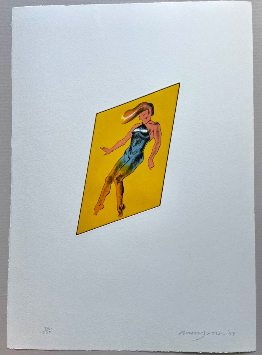 アレン・ジョーンズ Allen Jones post card アレン・ジョーンズ Allen