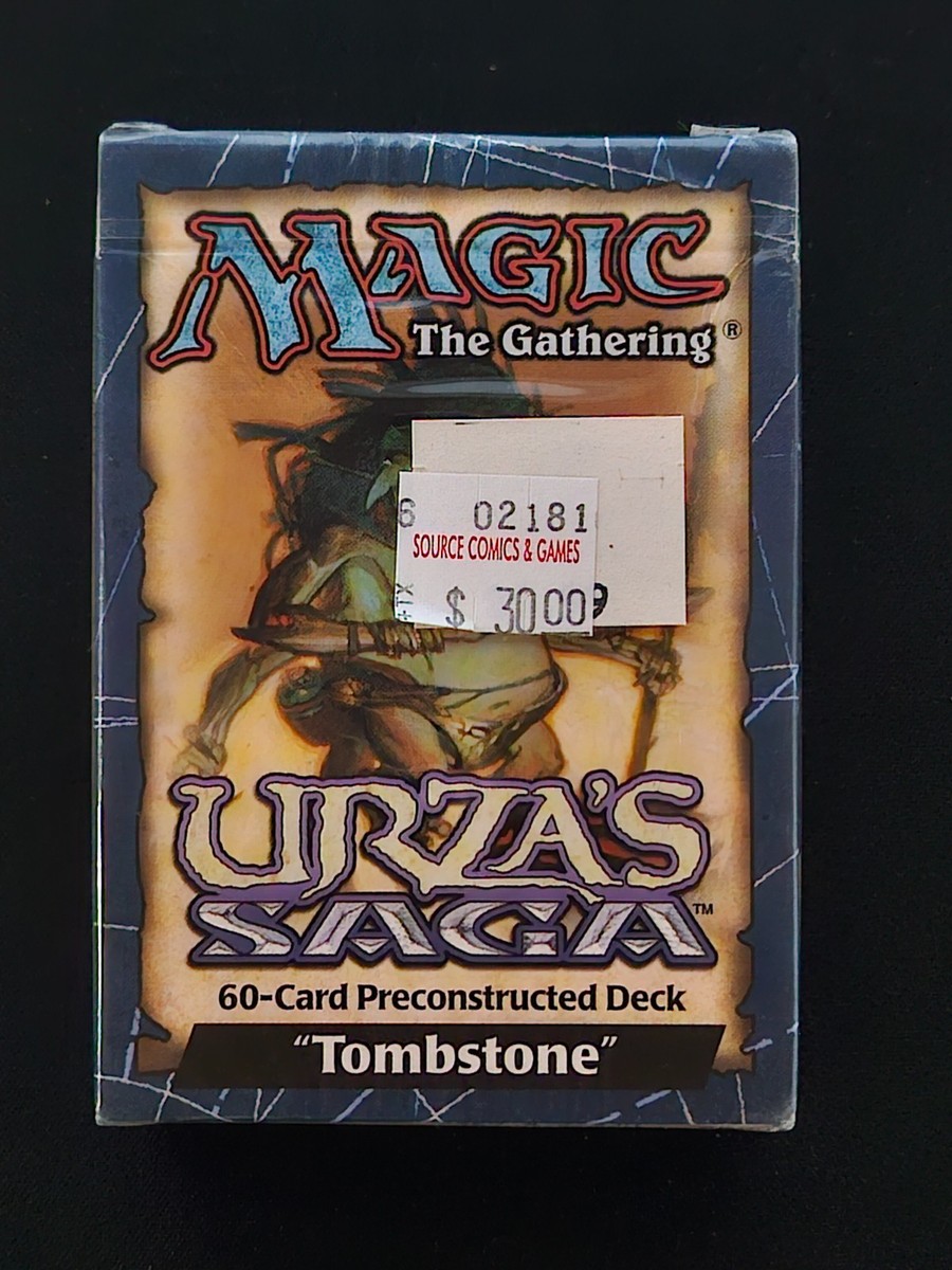 未開封 MTG Urza's Saga Tombstone テーマデッキ 未開封 MTG Urza's