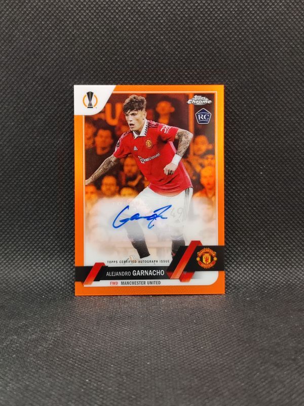 Alejandro Garnacho 2022 Topps Chrome UEFA Club Competitions #CA-AG