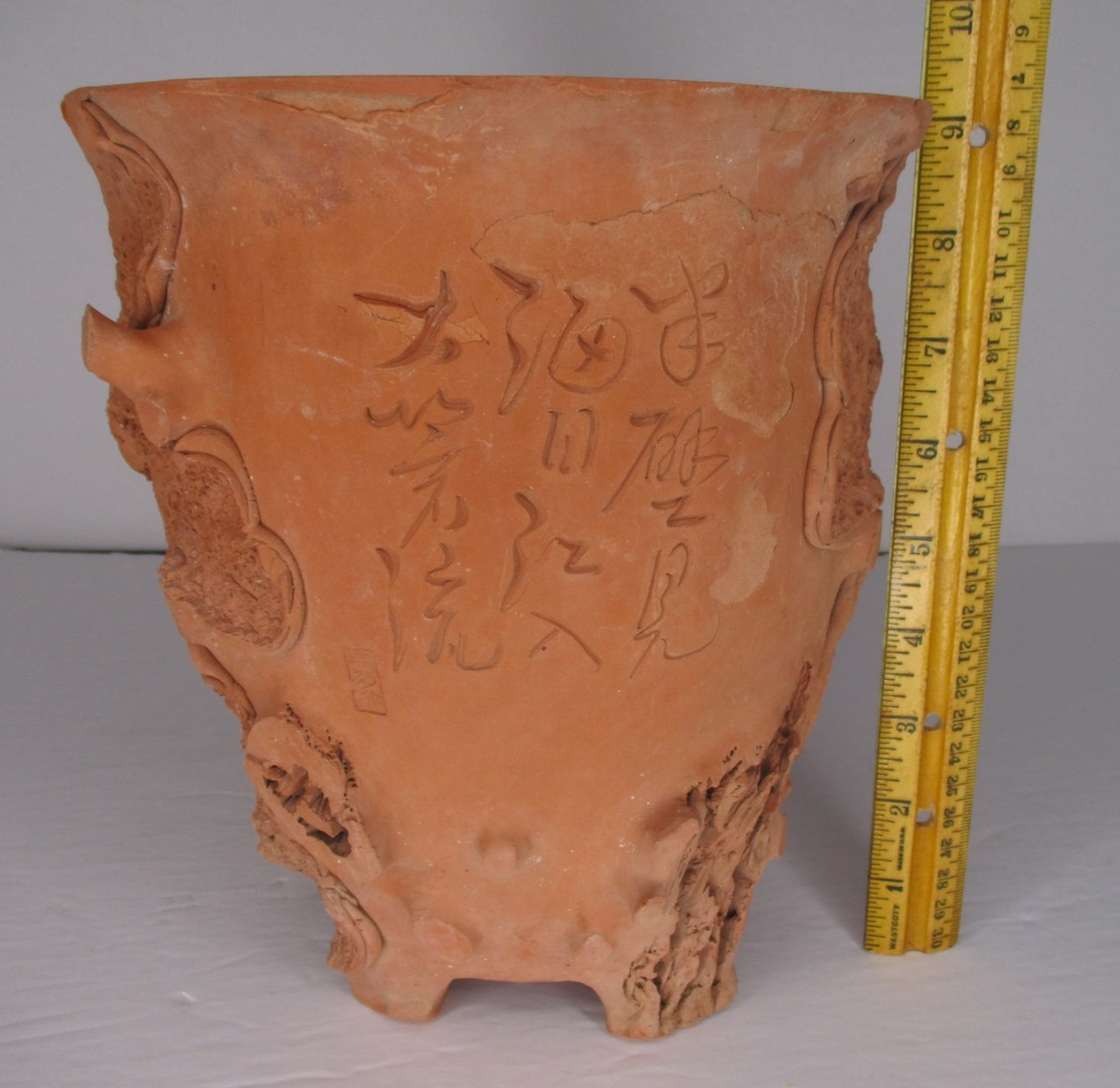 陶芸 明 大德◇吉祥坊款梵文壺◇ 中国古董品 中国古