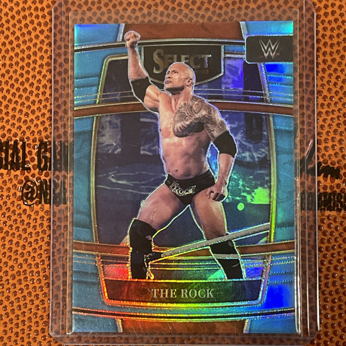 ザロック The Rock 22 PANINI SELECT WWE zebra ザロック The Rock 22