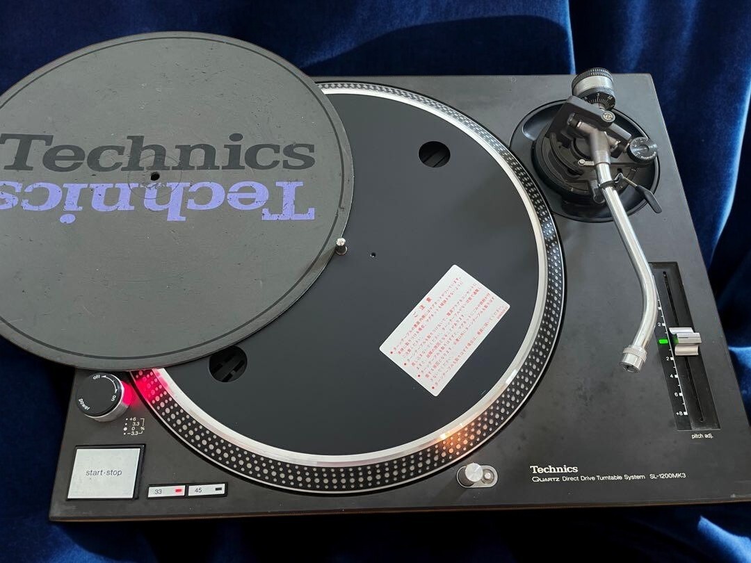 Technics テクニクス SL-1200MK3 SHURE M44G レコードプレイヤー