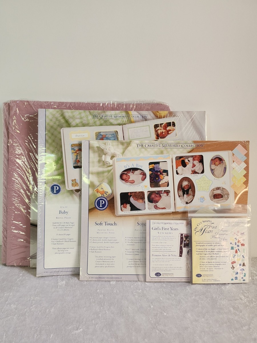 Creative Memories 12インチペーパー色々セット 【公式通販】