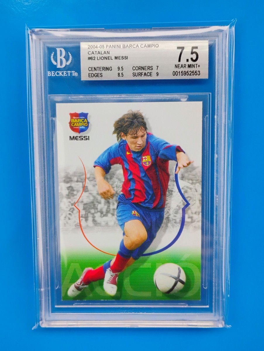 リオネルメッシ ルーキーカード 2004 Panini Mega Cracks MESSI ROOKIE