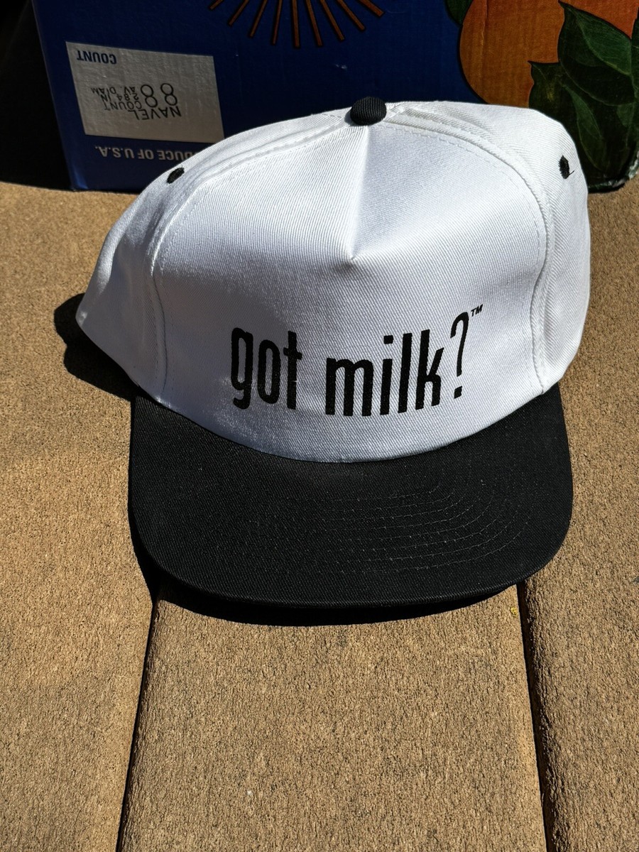 90s got milk? USA製キャップ